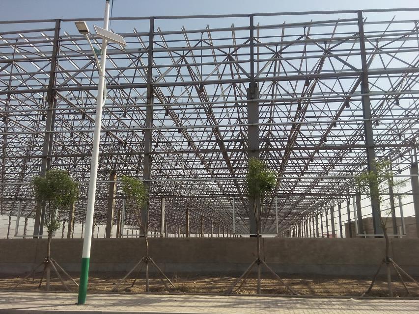 丽江汽车工业厂房网架