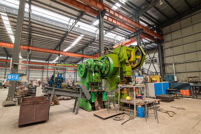 丽江网架配件-锥头加工车间